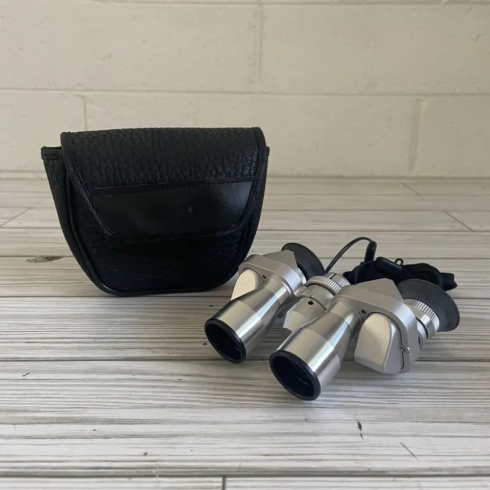 Empire Opera Binoculars - STEEL - Fully Coated Lens - 7 X 18 W/ Case